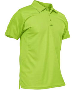 Tactique à manches courtes pour homme à séchage rapide pour polo Performance Pique Jersey Golf Shirt - Product Image 1