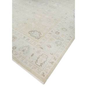 พรมขนสัตว์ถักมือสีเบจน้ำตาลขนาดใหญ่ Erbe รุ่น Jnlp-05 ลายเหรียญตรา สำหรับตกแต่งบ้าน ห้องนั่งเล่น ห้องโถง - Product Image 2