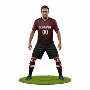 Uniforme de Fútbol Sublimado, Conjunto de Equipación Deportiva, Camiseta Deportiva Personalizable, Jersey de Fútbol Personalizado - Product Image 6