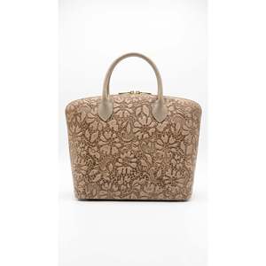 Borsa Tote Casual di Grande Capacità in Vera Pelle Scamosciata Stampata Prodotta in Italia Art. 26106 per Feste - Product Image 5