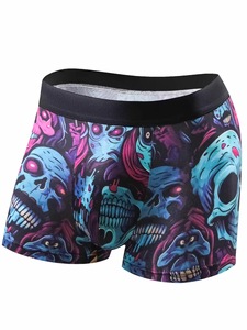 Short graphique avec logo <span class=keywords><strong>de</strong></span> marque élégant personnalisé caleçon <span class=keywords><strong>boxer</strong></span> à impression numérique 3D maillot <span class=keywords><strong>de</strong></span> <span class=keywords><strong>bain</strong></span> grande taille sous-vêtements <span class=keywords><strong>de</strong></span> créateur pour hommes - Product Image 2
