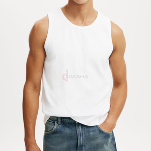 Camiseta sin mangas de fitness para hombre con logotipo personalizado, camiseta sin mangas para entrenamiento muscular, culturismo, chaleco deportivo para entrenamiento, ropa de gimnasio para correr - Product Image 1