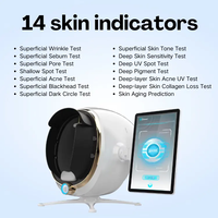 Analyseur de peau à succès - Lampe de Wood 8 spectres et support OEM avec détection de la pigmentation et de l'acné pour salon commercial