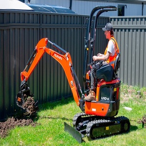 Micro Excavadora Diesel de 47 HP con controles hidráulicos de asiento de suspensión y uso de 710 horas, el mejor precio, compre ahora en stock - Product Image 1