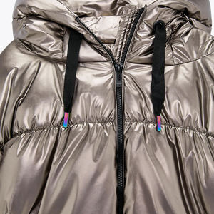 Chaqueta de Plumón de Invierno de Alta Calidad, Brillante, Impermeable, Transpirable, Cálida, para Exteriores, con Cremallera, Último Diseño, Más Vendida - Product Image 5