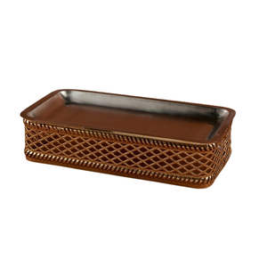 Customized Shape Arabic Design Black Metal Heat Resistant Party Bowl Modern Luxury Middle East <b>Chocolate</b> Dates <b>Ramadan</b> - Product Image 2