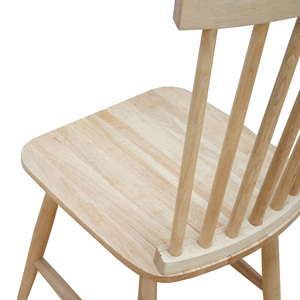 Wooden <b>Dining</b> <b>Chair</b> Rubber Wood, Fabric <b>Brown</b> Red Modern Kitchen/ <b>Dining</b> 5-Layer Cartons Ready From Vietnam Manufacturer - Product Image 4