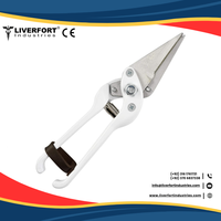 Cortauñas de Acero Inoxidable de Alta Calidad para Cabras y Ovejas, 9 Pulgadas, Aprobado por CE e ISO, Seguro y Confiable, para el Cuidado de Patas de Ganado