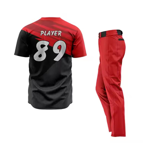 Meilleure vente en gros d'usine de maillots de baseball personnalisés de nouveau style Maillot de baseball pour hommes et jeunes pour uniforme de baseball pour adultes - Product Image 2