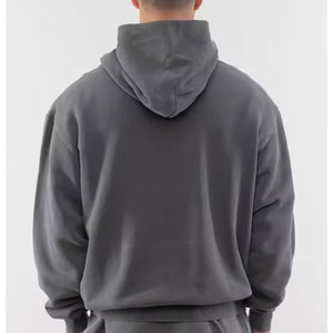 เสื้อฮู้ดดี้โอเวอร์ไซส์ผู้ชาย รุ่นใหม่ล่าสุด ผ้าฝ้าย/ใยไผ่ หนา 300/600GSM คุณภาพสูง ผ้าฟลีซหนานุ่ม - Product Image 6