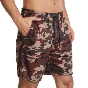 Bermuda d'été pour hommes, mode décontractée et écologique, short de sport confortable, classique et respirant avec cordon de serrage, service OEM - Product Image 1