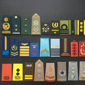 Hombreras y Epaulettes Directo de Fábrica - Bordado a Mano en Algodón/Poliéster, Logotipo y Color Personalizados, Servicio OEM - Product Image 3