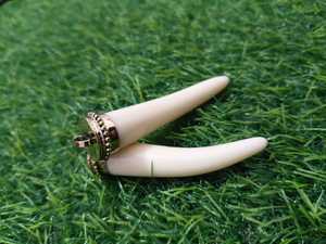 จี้เรซิ่นทำมือจากดีไซเนอร์ ชุบทอง |   เครื่องประดับแฟชั่นขายส่ง - Product Image 4