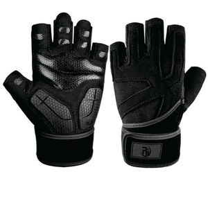 Guantes Deportivos Unisex Personalizados de Medio Dedo con Cierre de Cordones, de Alta Calidad, Duraderos, de Poliéster, para Levantamiento de Pesas en el Gimnasio - Product Image 6
