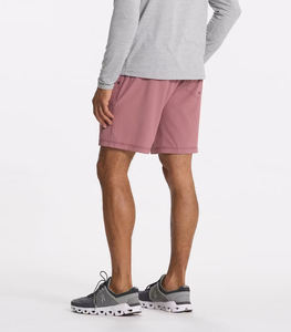 Short en nylon respirant décontracté pour homme, patchwork de couleur unie, pour le sport et le streetwear, personnalisé et écologique - Product Image 2