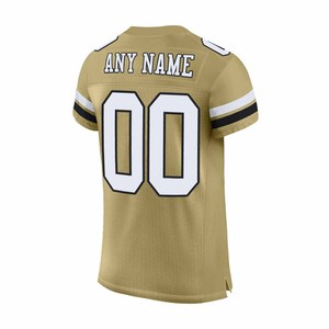 Jersey americano hecho a medida con cuello en V de media manga, jersey de club de equipo de fútbol americano con nombre y logotipo de equipo personalizado - Product Image 2