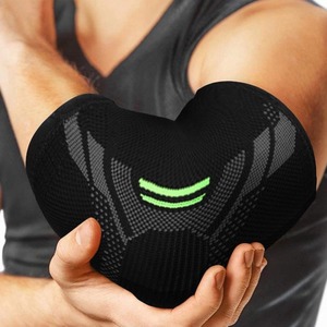 Logotipo de tamaño personalizado Reversible Antibacterial Codo Protección Manga deportiva Nueva llegada Mangas de brazo de Ciclismo de punto elástico - Product Image 6