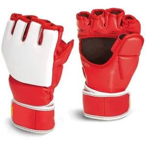 Guantes MMA de medio Dedo de calidad superior Cuero puro de alta calidad personalizable para entrenamiento y competición - Product Image 3