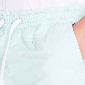 Shorts de course pour hommes en toile mi-longue décontractée, personnalisables avec votre propre logo, séchage rapide, respirant, haute qualité - Product Image 4