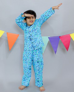 Ropa de dormir para niños al por mayor, pijamas de algodón puro para niños, ropa de niños de alta calidad, Conjunto de pijama para niños, Conjunto de pijama suave para niños - Product Image 5