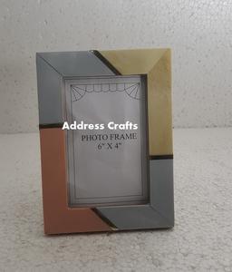 Cadre photo en résine personnalisé de style américain, multi-tailles, style luxueux pour le salon, table, décoration murale, cadres suspendus - Product Image 2