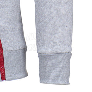 Sweat à capuche décontracté pour homme, faible MOQ, meilleure qualité, prix de gros, avec fermeture éclair, fabriqué au Pakistan, logo personnalisé, modèle basique - Product Image 3