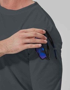 Venta al por mayor de alta calidad rendimiento personalizado de talla grande impermeable protección Uv niños usan Upf50 camisas de pesca de manga larga lisas - Product Image 4