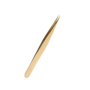 High Quality Stainless Steel Eyelash Extension Tweezers Stylish Diamond Grip Rounded Tip Cost Effective Beauty <b>Tool</b> <b>Smooth</b> - Product Image 4