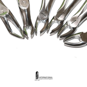 Kit de pinzas de extracción dental de acero inoxidable de alta calidad de 12 piezas, agarre ergonómico, instrumentos quirúrgicos manuales certificados CE para - Product Image 4