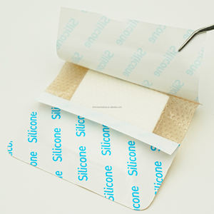 Vendaje de espuma de poliuretano adhesivo de silicona con borde suave estéril de alta absorción para úlceras, quemaduras, heridas sacras - Product Image 5