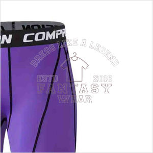 Pantalones Cortos de Compresión de Alto Rendimiento para Hombre FANTASY WEAR 2026, Pantalones Cortos Deportivos Elásticos para Entrenamiento con Diseño y Logotipo Personalizados - Product Image 3