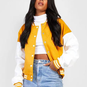 Comfortable Use <b>Women</b> Winter <b>Jackets</b> <b>Lightweight</b> Custom Design <b>Women</b> Letterman <b>Jacket</b> For Street Wear - Product Image 1