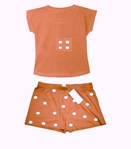 ชุดนอนสตรีแขนสั้นพิมพ์ลาย,กางเกงขาสั้นปรับแต่งการผลิต Daisyapparel In India - Product Image 5