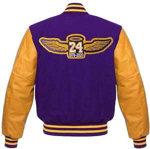 แจ็คเก็ตบาสเกตบอลระดับมหาวิทยาลัยคุณภาพสูงสำหรับฤดูหนาว สไตล์เบสบอลแบบ Letterman ผลิตในปากีสถาน ปี 2024 ที่ได้รับความนิยมมากที่สุด - Product Image 2
