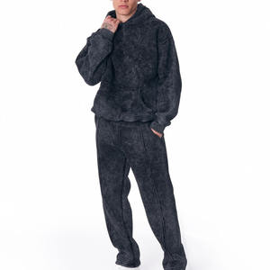 Conjunto de Sudadera con Capucha y Pantalones Deportivos de Alta Calidad para Hombre, Ropa Deportiva Personalizada con Logotipo - Product Image 6