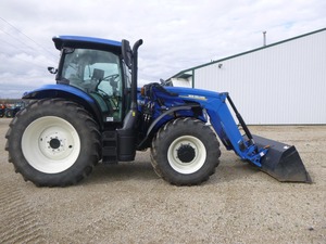 Mejor Precio, Tractor Holland T6.160 de 150HP Nuevo y Usado con Cabina y Aire Acondicionado, Motor Diésel Multifuncional para Agricultura Disponible - Product Image 4