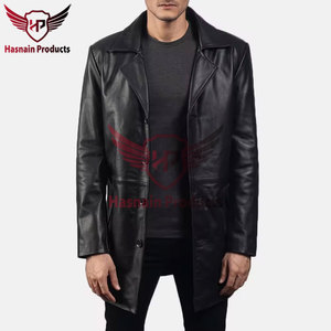 Premium Cotton Men's Winter Down <b>Coat</b> 70% Grey Goose Down Filled Breathable Comfortable Blazer Stylish Design - Product Image 2