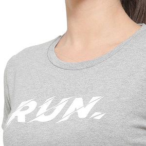 Diseñadores de manga corta Crop tops Camisetas Mujeres Transpirable Cropped Tees Camisetas 100% Algodón Mujer Camiseta Con Logo - Product Image 5