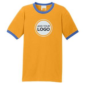 Camisetas ligeras de algodón para hombre, cuello redondo, ajuste Regular, Bella Canvas Ringer, camisetas con logotipo personalizado, camiseta Unisex - Product Image 5