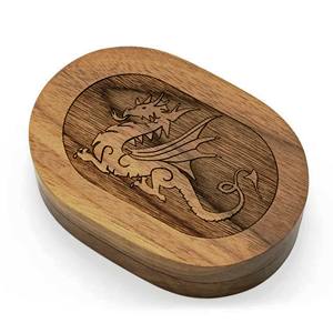 Plateau à dés le plus vendu tour à dés en bambou édition spéciale étui à roulettes en bois cadeaux et artisanat boîtes en bois panneaux muraux - Product Image 3