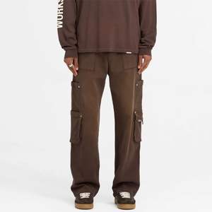 Relaxed Fit Workshop <b>Pants</b> for Men Durable Material Available in Cashmere Cedar Washed Black and Black - Product Image 6