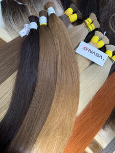 Extensiones de Cabello Humano de Alta Calidad en Color Castaño, con Cutícula Alineada, Extensiones de Cabello Premium - Product Image 5