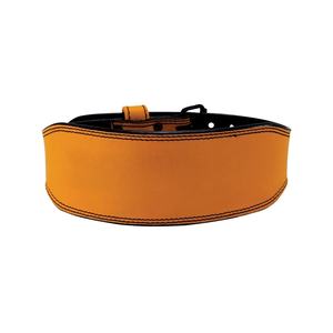 2025 vente en gros cuir synthétique ceinture d'haltérophilie personnalisé 100% cuir véritable réglable Gym ceinture d'haltérophilie boucle en acier - Product Image 1