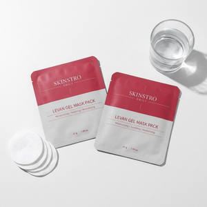 SKINSTRO Juego de Mascarillas de Hidrogel Probadas en Dermatología Coreana, 4 Piezas, Aroma Floral Suave para Hidratar, Calmar y Regenerar la Piel - Product Image 1