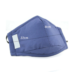 Cubierta de la boca del filtro de carbón activado Tela lavable Reutilizable Algodón personalizado Negro Mas-k Boca Cara Mas-k Cubierta de La Boca antipolvo - Product Image 1