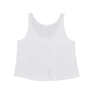 Débardeurs courts bio pour femmes – T-shirts promotionnels durables - Product Image 2