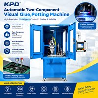 3 Eksenli CNC Otomatik AB Tutkal Dolum Makinesi, LED Aydınlatma Modülleri PCB Elektronikleri için Görüntüleme Kontrolü Konumlandırma Sistemli