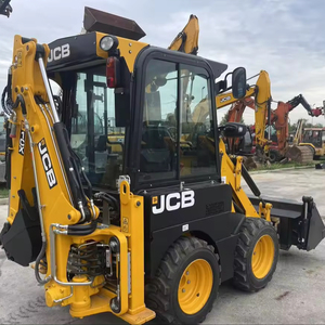 รถตักล้อยาง JCB 1CX รุ่น Retro พร้อมหัวตักด้านหน้าและด้านหลัง สำหรับงานก่อสร้าง - Product Image 1