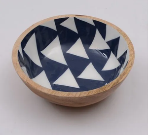 Cuenco para servir con estampado de madera de diseño moderno de calidad Superior y ensaladera Para Boda y Decoración de mesa personalizada - Product Image 6