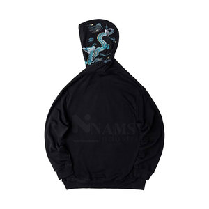 Uso en invierno Fabricante de servicio OEM Sudaderas con capucha bordadas Diseño personalizado Hombres Sudaderas con capucha bordadas - Product Image 4